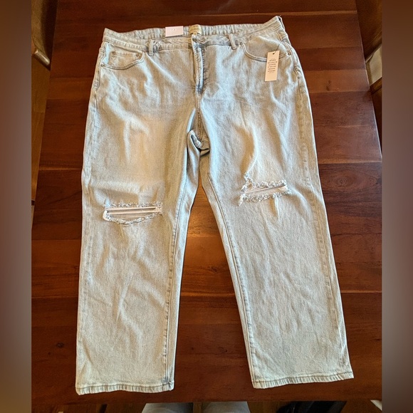 NWT ELOQUII The Naomi Comfort Stretch Straight Jean - Picture 5 of 13